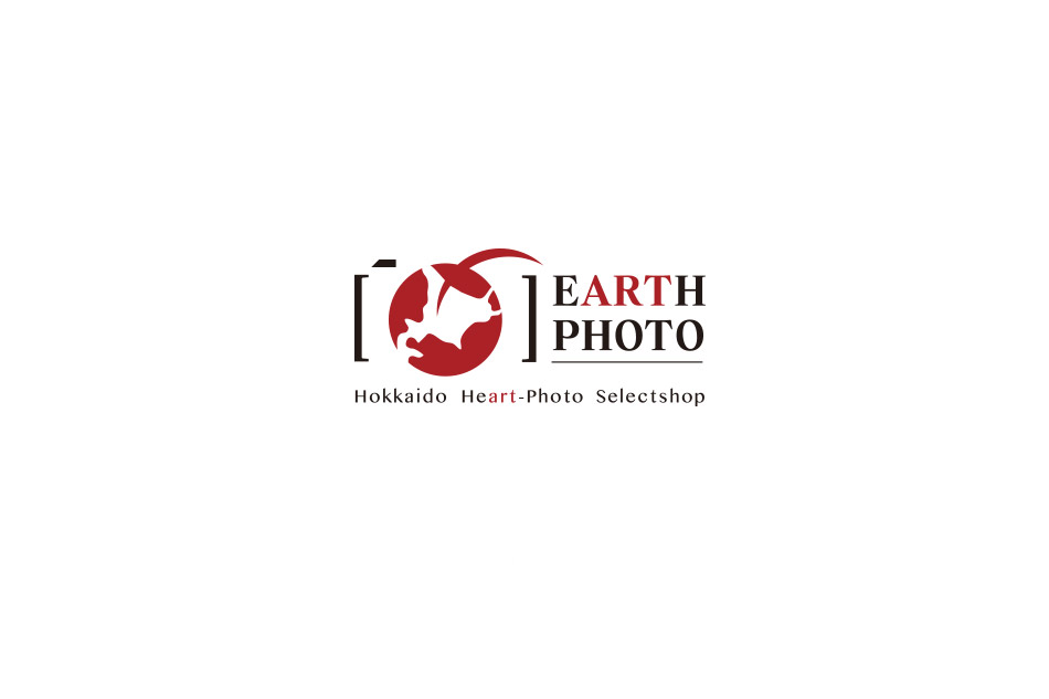 EARTH PHOTO LOGO & shop card